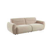 Divano in tessuto, 3 posti, beige