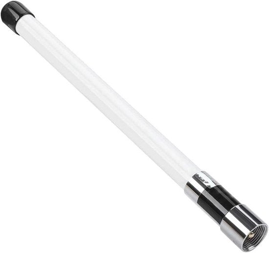 Antenna Dual Band UHF 400-500MHz VHF 130-174MHz Mobili - Antenna Portatile 22cm con Connettore PL259 per NL-350 (Bianco)