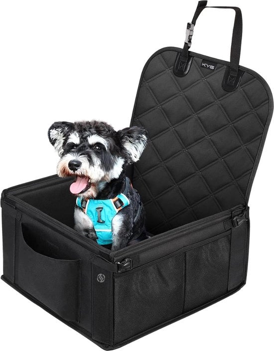 Hondenmand Auto con Cintura - Sedia per Cani Auto - Autostoletto per Cani - Sedia per Cani con Cintura - Sedia per Cani Auto con Cintura