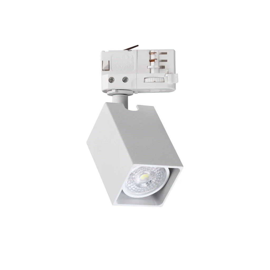 Faretto Su Binario Dynamite 1 Luce Gu10 Bianco