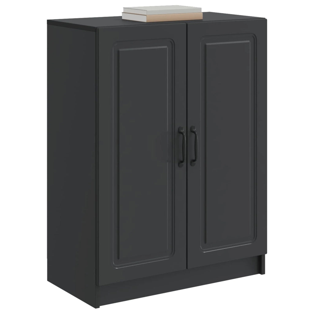 Credenza Nero 66 x 34,5 x 87 cm Legno ingegnerizzato