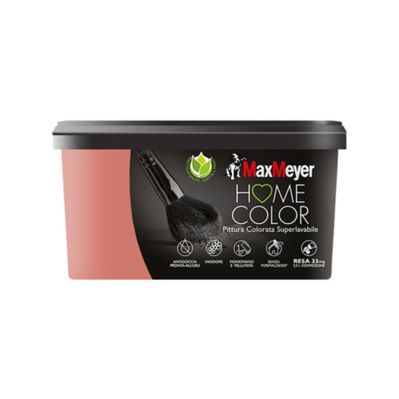 HOME COLOR SUPERLAVABILE LT.2,5 CORALLO- 1,0 pz