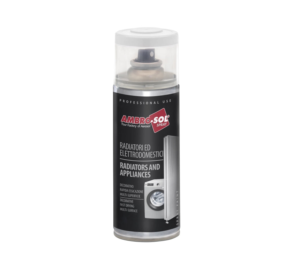 BOMBOLETTA SPRAY ACRILICO ELETTRODOMESTICI 400 ml - Bianco - 6 pezzi- AMBROSOL