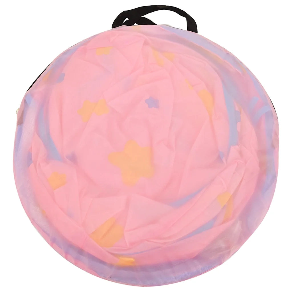 Tenda da Gioco per Bambini Rosa con 250 Palline 301x120x128 cm 3107737
