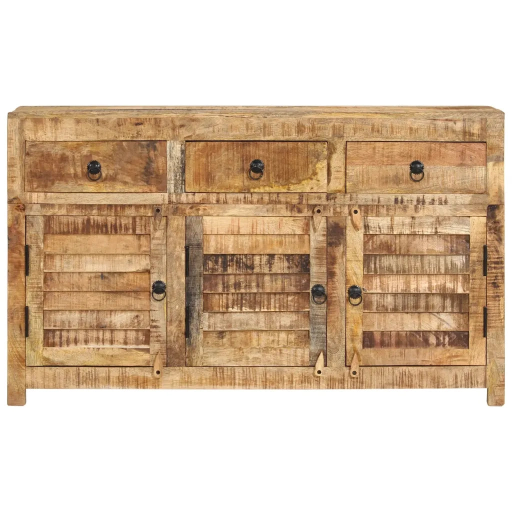 Credenza 110x30x65 cm in Legno Massello di Mango 338427