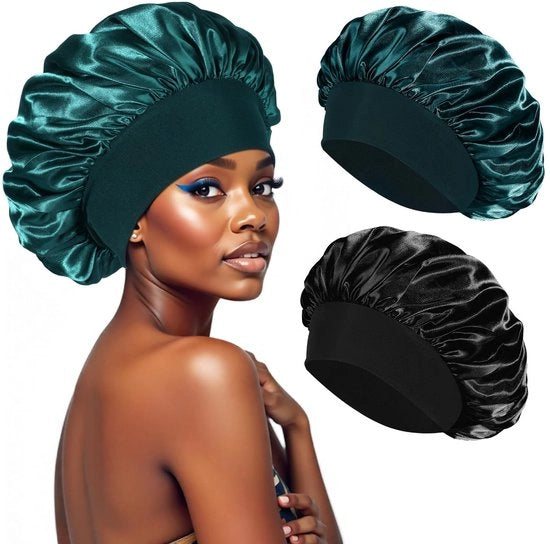 Set di 2 Fasciature per Capelli in Seta - Sopracciglia in Seta - Sopracciglia in Tessuto Elastico - Sopracciglia in Tessuto - Sopracciglia in Tessuto - Dimensione 31 cm