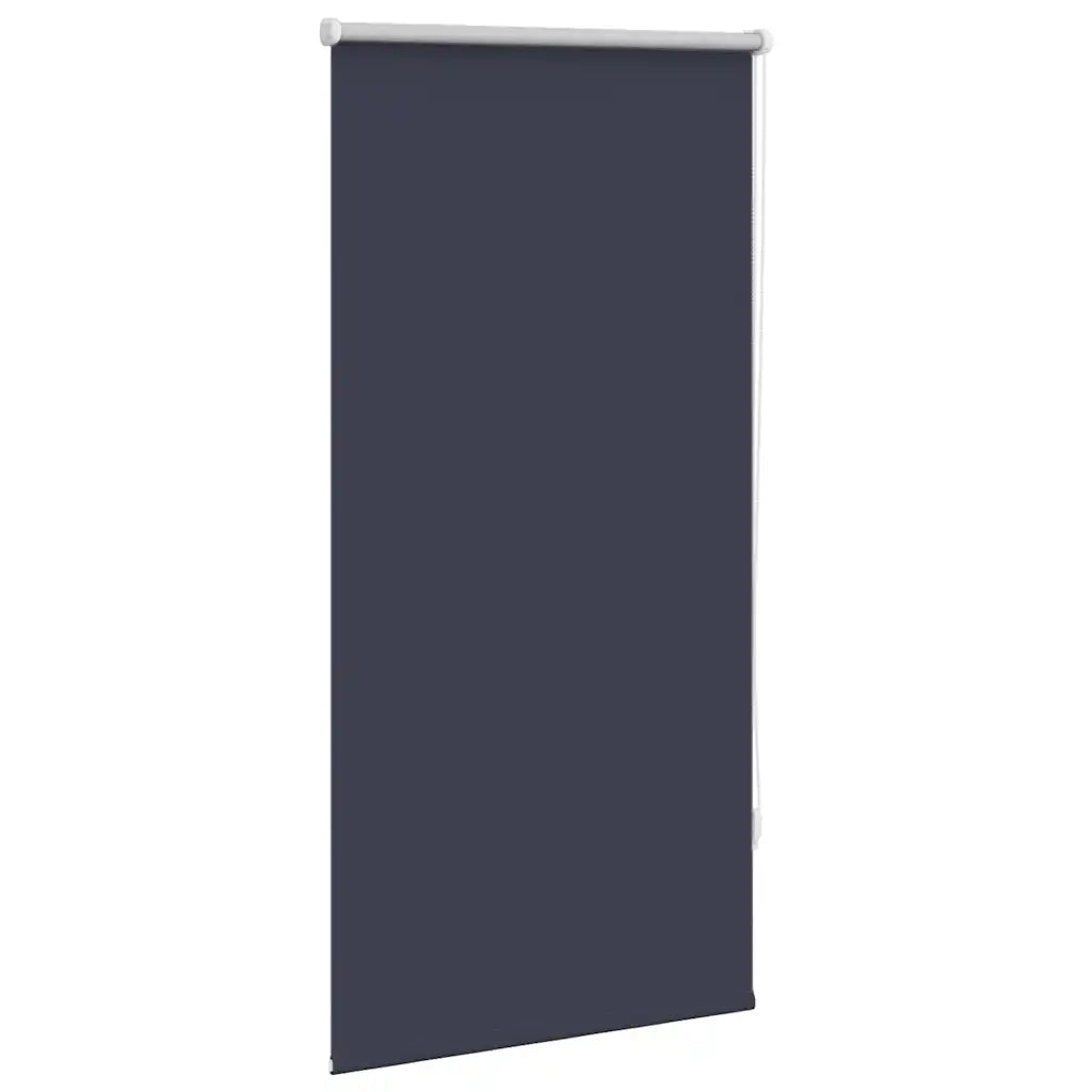 Tenda a Rullo Oscurante-Tenda da sole a rullo 64,4x120 cm Larghezza tessuto 60 cm Blu marino