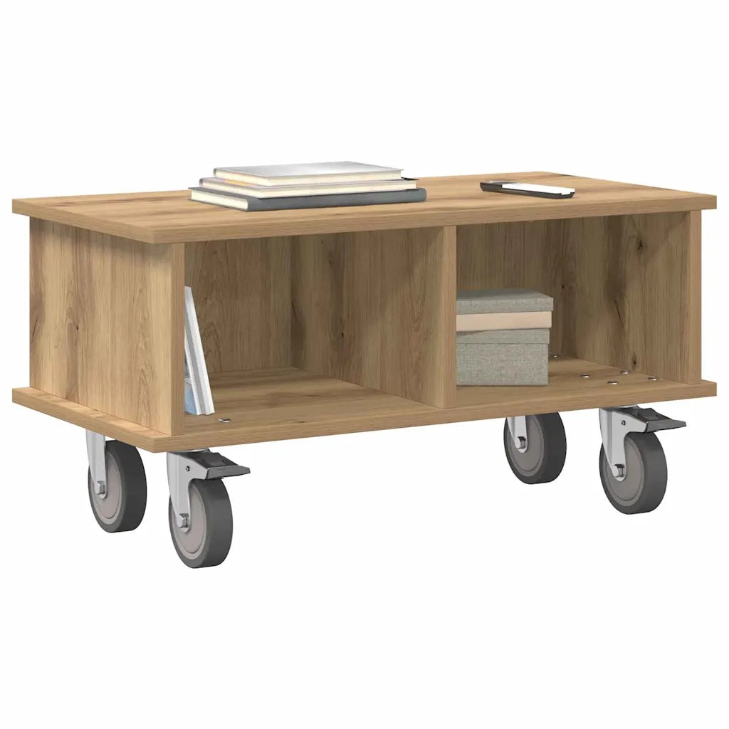 Supporto TV Rovere artigianale 68,5 x 35 x 35 cm 891047