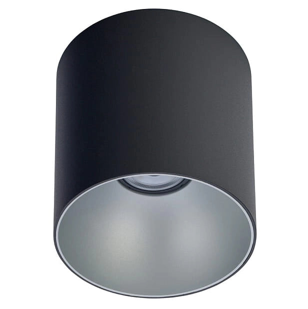 Spot LED da soffitto Nowodvorski Point Tone nero/argento