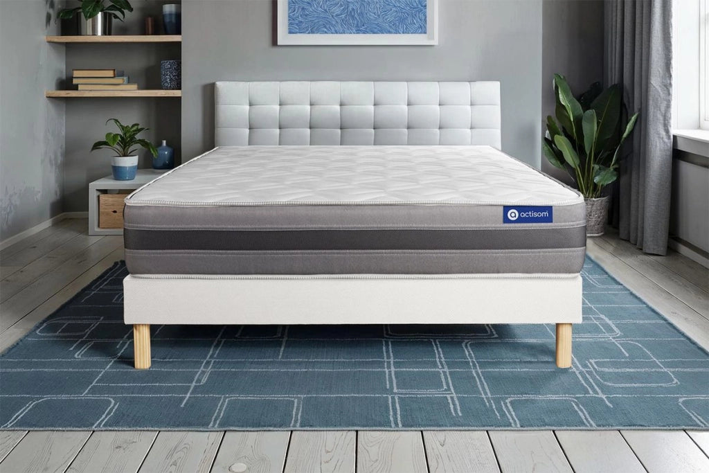 Kit rete e materasso matrimoniale Actimemo relax 160x190cm - Spessore : 24cm- memory foam - Moderatamente rigido