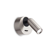 Lampada Da Parete Bean Ap Round Nickel Ideal-Lux