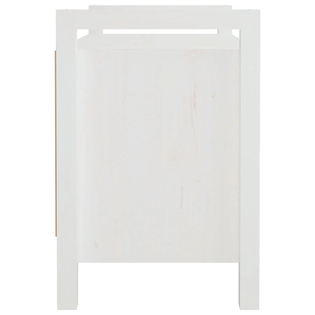 Panca da ingresso 80 x 40 x 60 cm in legno massello di pino bianco 02_0011027