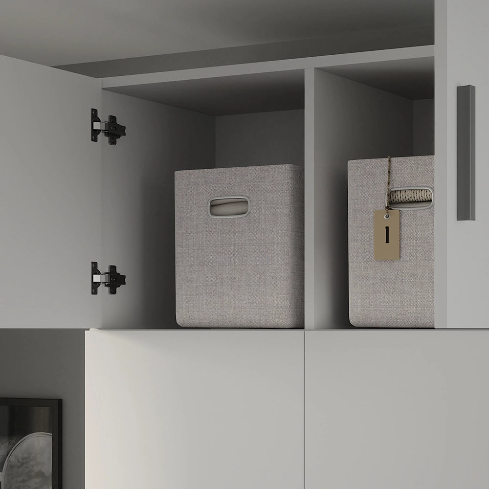 Vicco Modulo aggiuntivo Bianco 80 x 40 cm con 2 porte