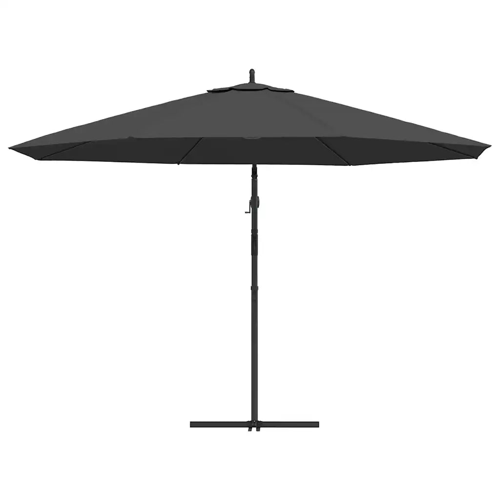 Ombrellone a Sbalzo Palo in Alluminio 350 cm Antracite 44505