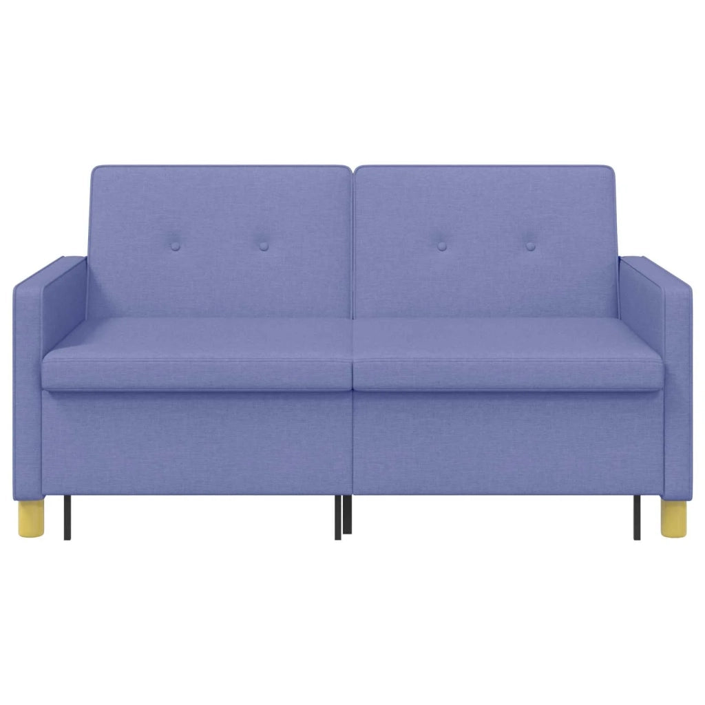 Divano Letto Estraibile Blu jeans Tessuto