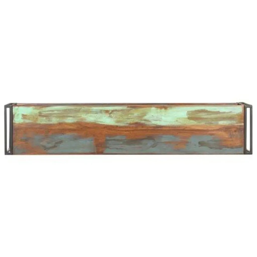 Mobile Porta TV 150x30x40 cm in Legno Massello di Recupero 320793