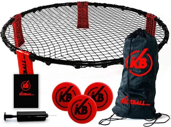Set di allenamento completo per circa 2-4 giocatori 1 mini-rete 3 palloni 1 pompa manuale 1 sacco Estate outdoor-gioco per giovani e adulti