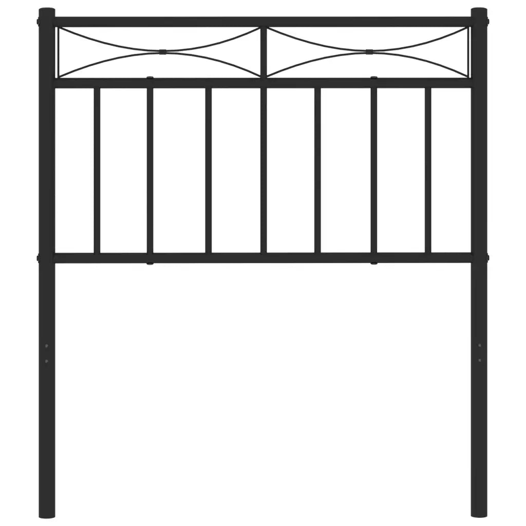 Testiera di Ricambio in Metallo Nero 75 cm 373717