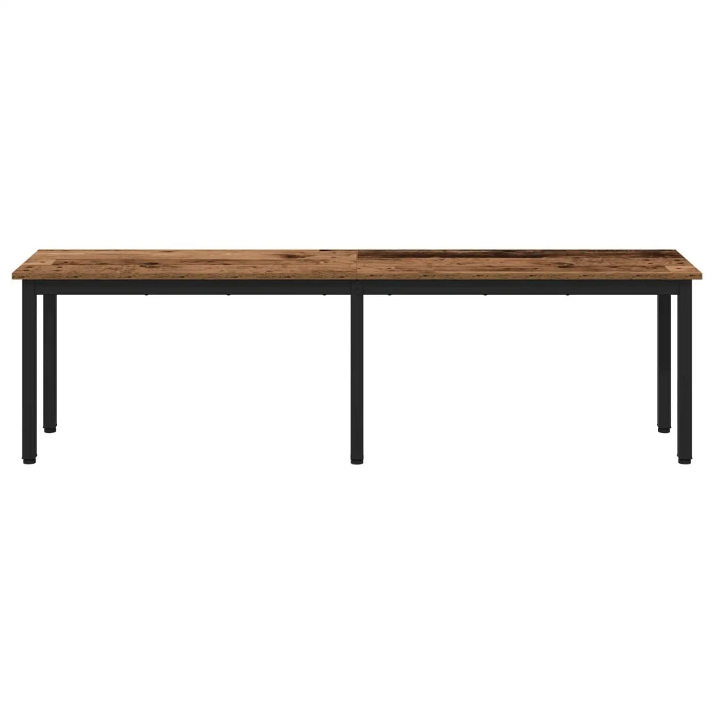 panchina Legno vecchio 160 x 35 x 45 cm Legno multistrato