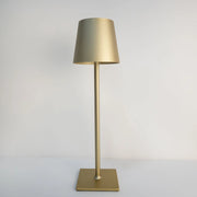 Lampada Tavolo Led Senza Fili Ricaricabile Usb Per Interno Esterno Luce Calda  Oro       