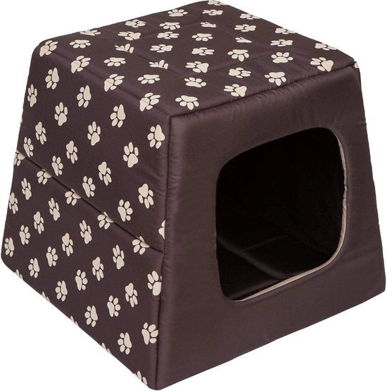 Letto per Animali Piramide Miele con Zampe - Piccolo - 800g