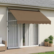 Tenda retrattile manuale Tortora 250 cm 42037068