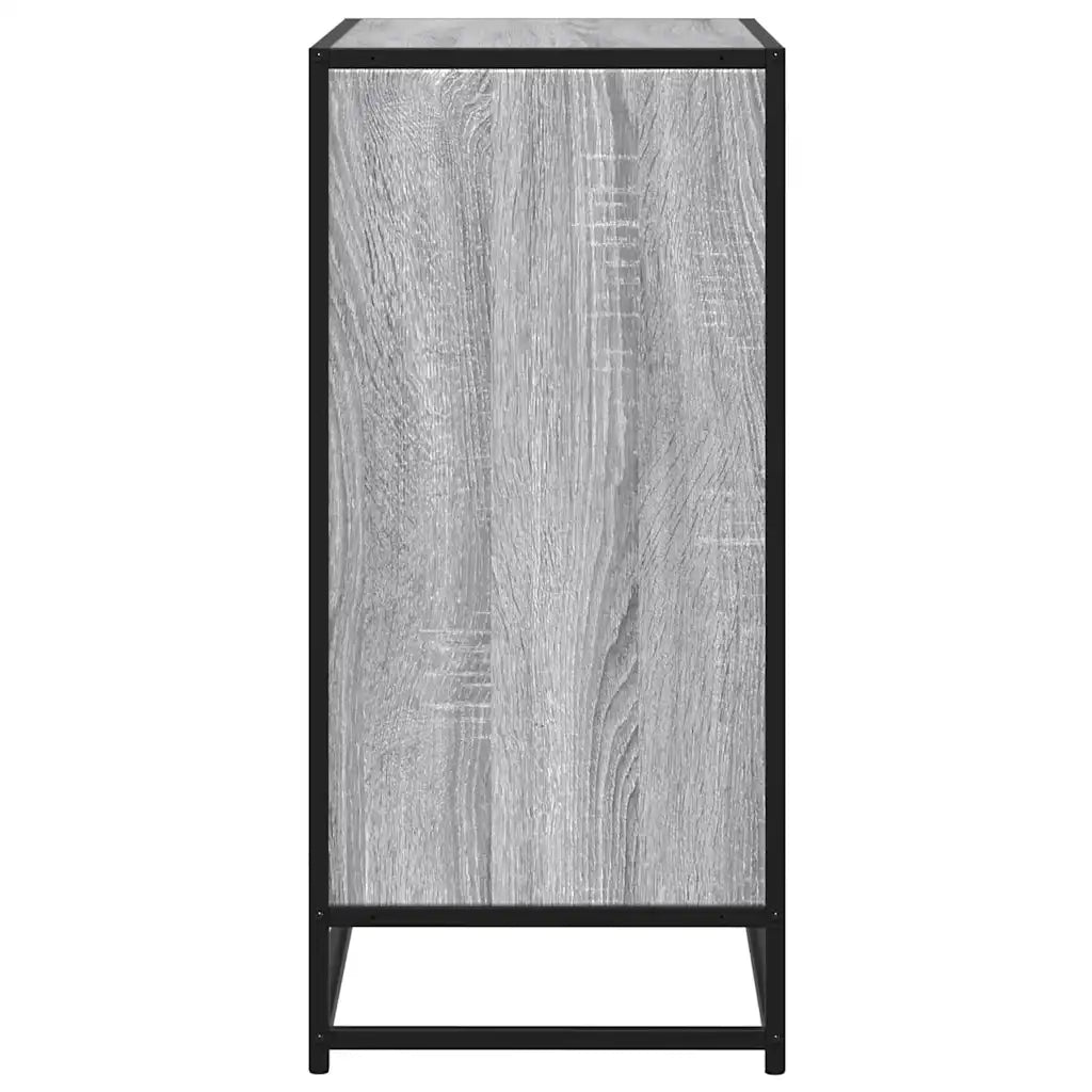 Credenza Grigio Sonoma 62x35x76 cm in Legno Multistrato 848997
