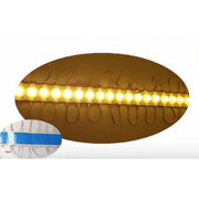 Trade Shop - Modulo Led 12v 3030 Per Insegne Tabelle Luce Fredda 6500k Calda 3000k 3030-12v - -bianco Caldo      -