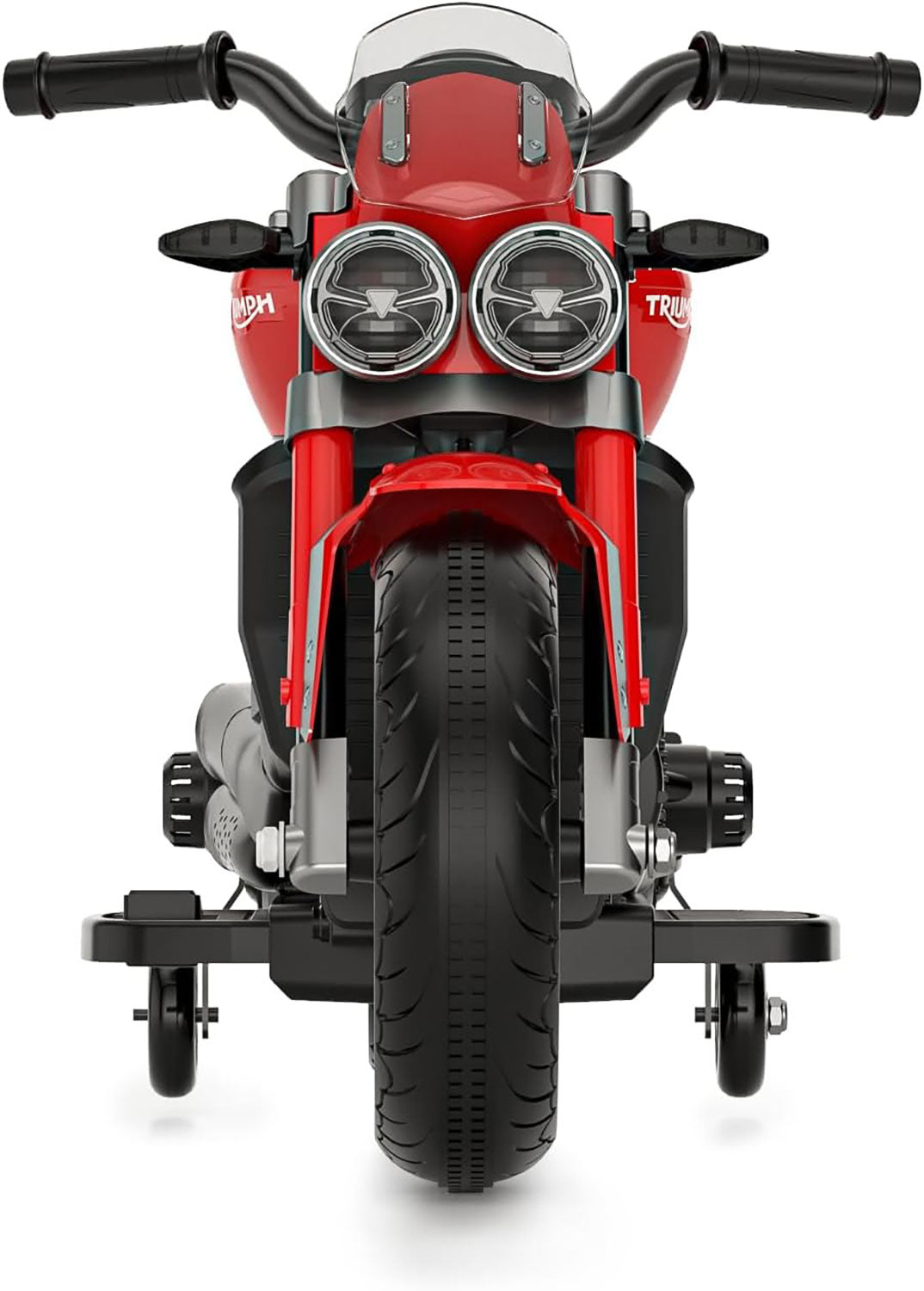 Moto Elettrica per Bambini Licenza Ufficiale Triumph 12V 4,5Ah Rosso