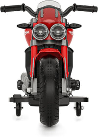Moto Elettrica per Bambini Licenza Ufficiale Triumph 12V 4,5Ah Rosso