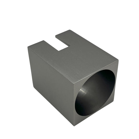 Cover Cubo Per Faretto Snodo Metallo Allumminio Spazzolato