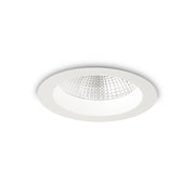 Faretto A Incasso Basic Fi Alluminio Bianco Led 15W 3000K Luce Calda