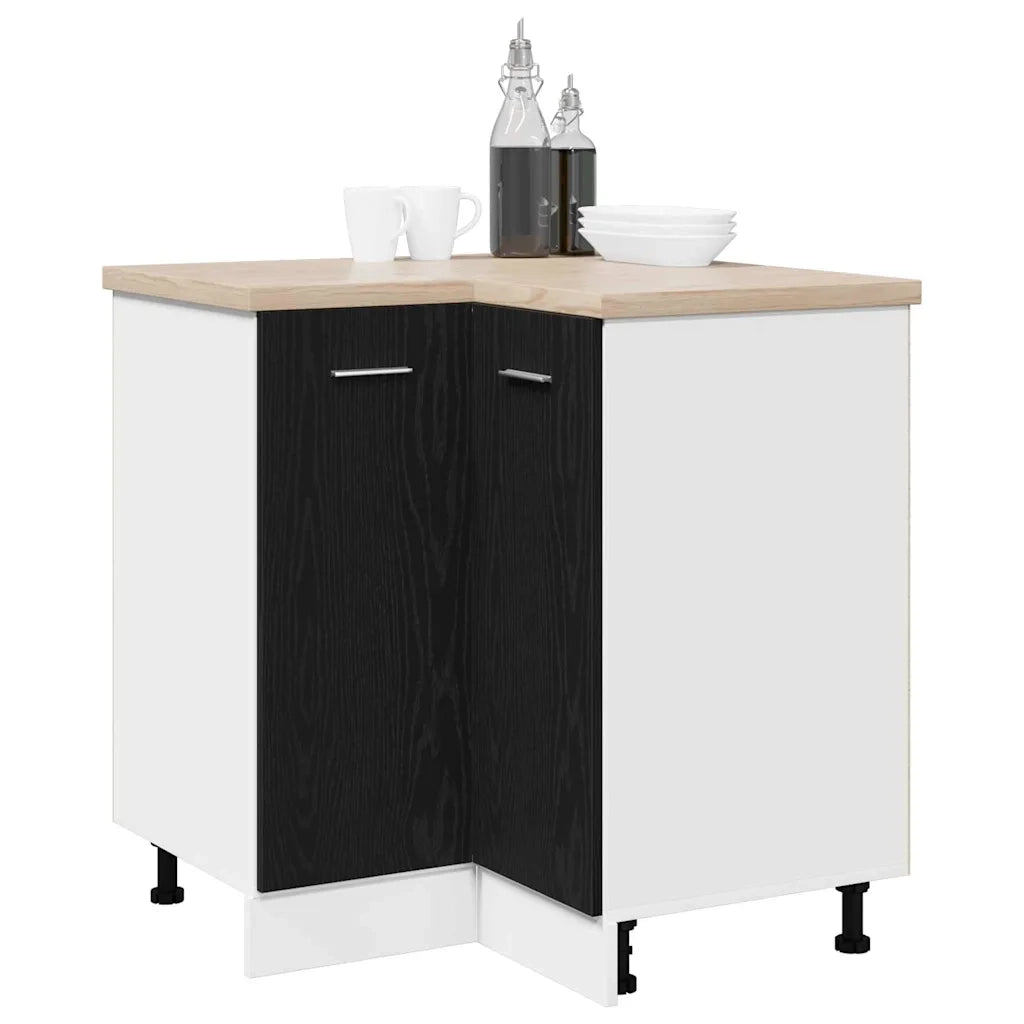 Armadio pensile Rovere Nero 75,5 x 75,5 x 80,5 cm 863287