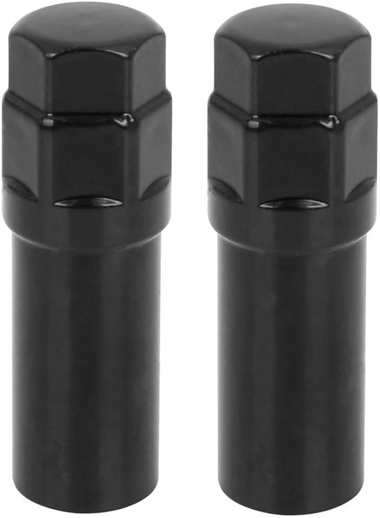 Tuner per ruota 16,5 mm 7 Spline Nero Cromo con protezione.