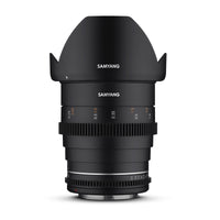 Obiettivo grandangolare per cinema e video MF 24mm T1,5 VDSLR MK2 – luminosità T1,5 per Canon RF Mount, Lunghezza focale fissa, full-frame e APS-C, risoluzione 8K