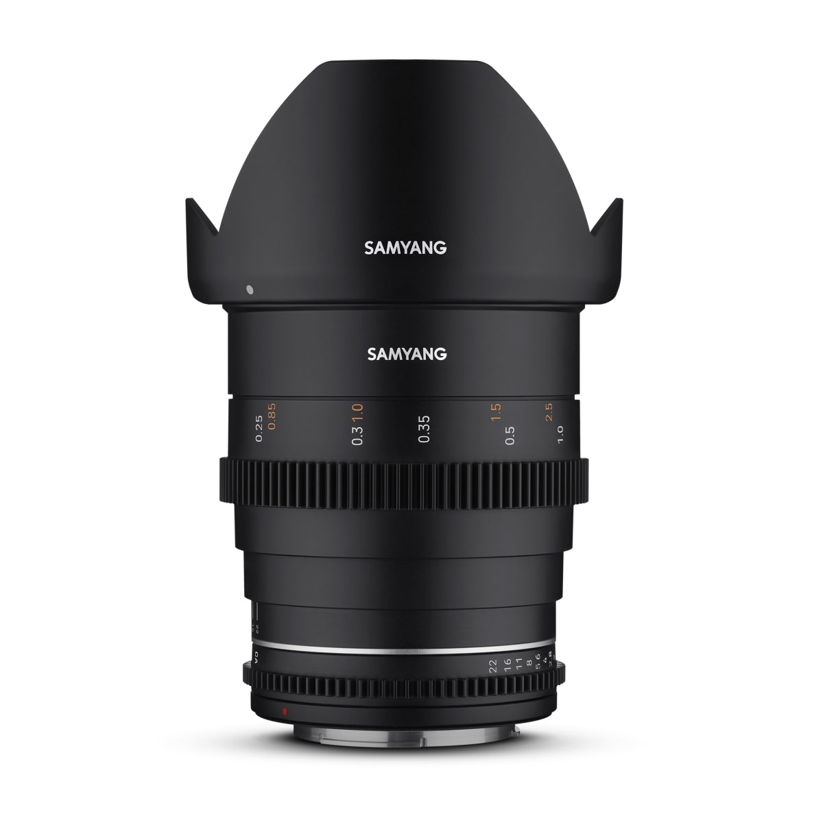 Obiettivo grandangolare per cinema e video MF 24mm T1,5 VDSLR MK2 – luminosità T1,5 per Canon RF Mount, Lunghezza focale fissa, full-frame e APS-C, risoluzione 8K