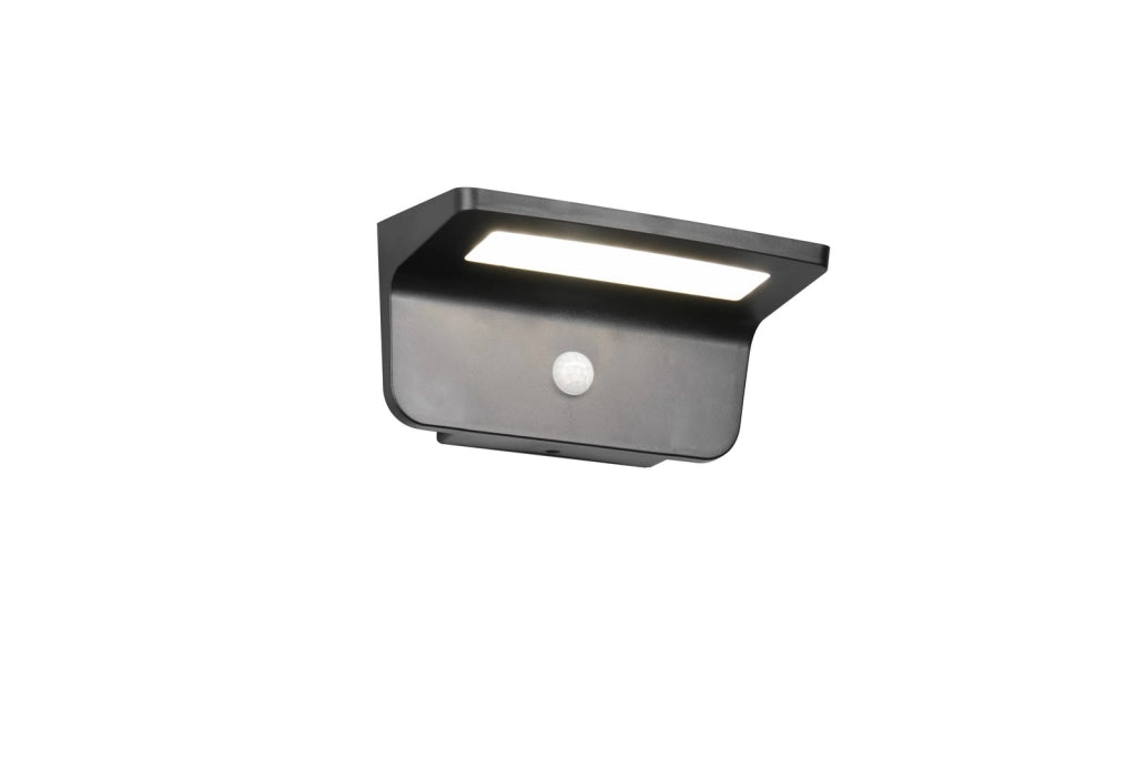 Applique da esterno solare ibrida LED 8W nera ATICO RL
