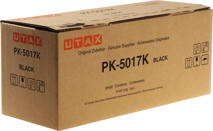 ORIGINAL Utax toner nero PK-5017K 1T02TV0UT0 ~8000 Seiten
