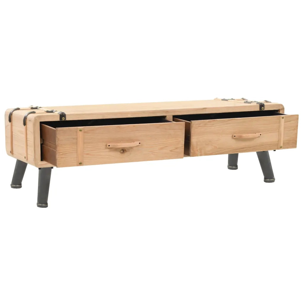 Mobile Porta TV in Legno Massello di Abete 120x33x35 cm cod mxl 19678