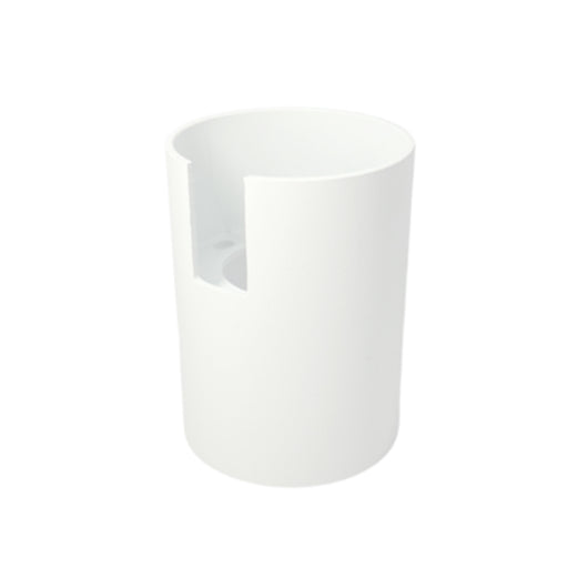 Cover Cilindro Per Faretto Snodo Metallo Bianco