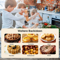 Forno pizza elettrico Ø32cm max 400°, con pietra refrattaria, vetro di controllo e timer