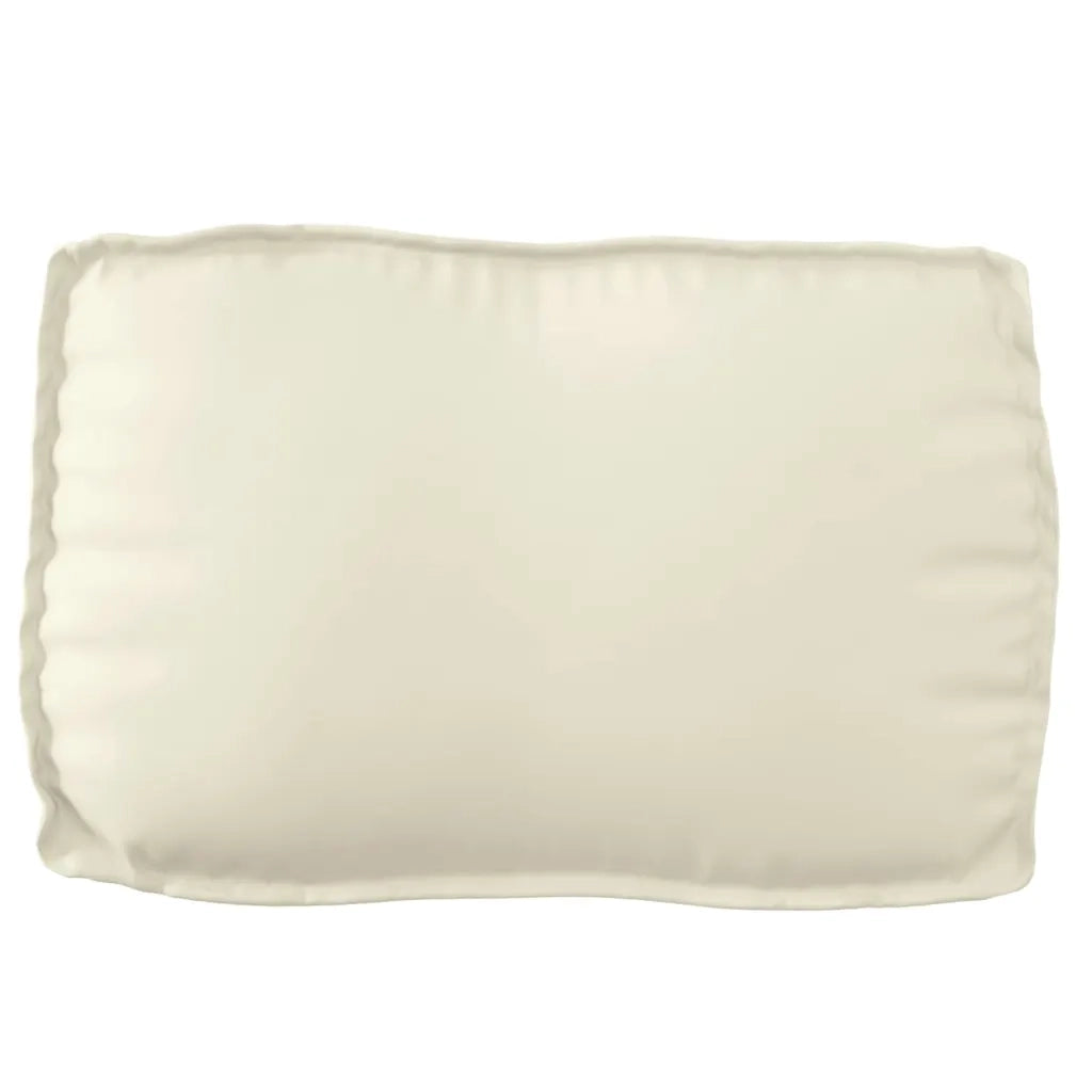 Cuscino Crema 70 x 40 x 12 cm Tessuto Oxford 42001520