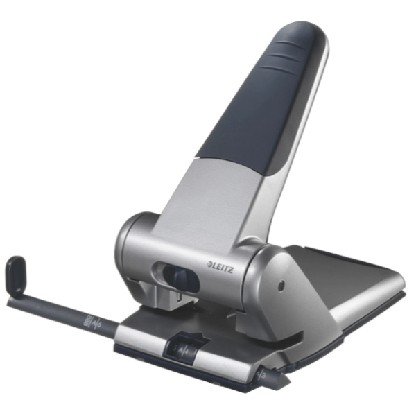 Leitz heavy duty hole punch 5180 perforatore e accessori 65 fogli argento - 51800184