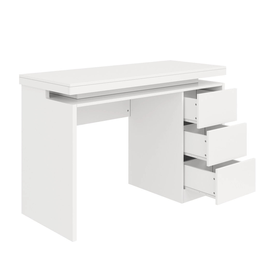 Scrivania con LED e Cassetti ¨C Xylo ¨C Legno, 120x50x78,5 cm