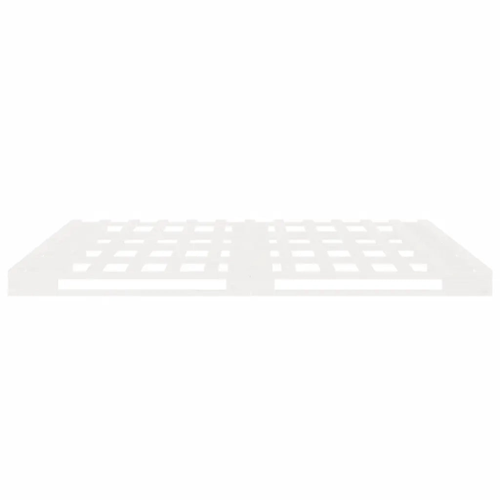 Giroletto Bianco 160x200 cm in Legno Massello di Pino