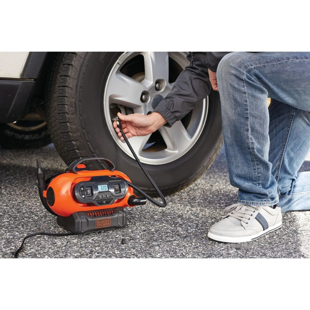 Black & Decker BDCINF18N-QS compressore ad aria 160 l/min AC/Accendisigaro