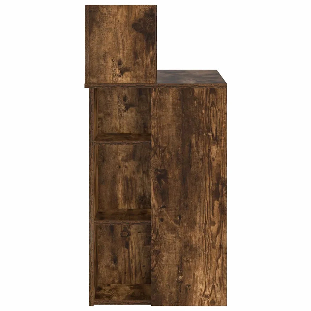 Scrivania Rovere fumé 90 x 48 x 101,5 cm Legno multistrato 869526