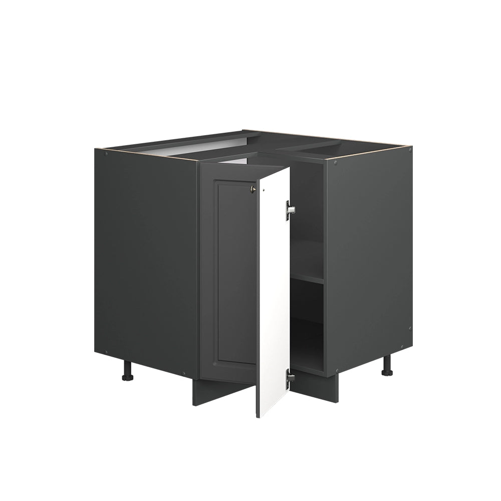 Vicco Mobile ad angolo cucina Landhaus antrazit-oro 80.5 cm , PL Antracite