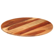 Piano Tavolo in Legno Massello di Acacia Rotondo 15-16 mm 60 cm 285969
