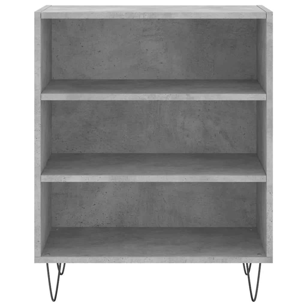 Buffet credenza cassettiera armadio mobile contenitore organizer per cucina soggiorno salotto 57 x 35 x 70 cm legno ingegnerizzato grigio 02_0031948